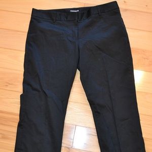 black cropped pants express sz 10 women